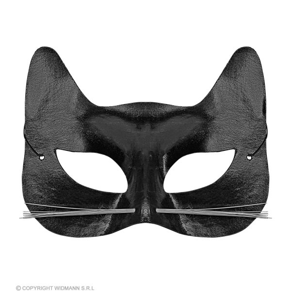 Widmann Maske Schwarz Katzenaugen