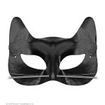 Widmann Maske Schwarz Katzenaugen