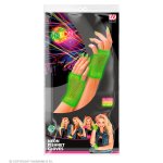 Widmann Netzhandschuhe Neon Grün fingerlos