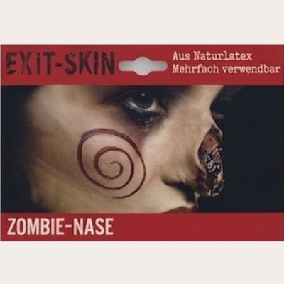 Zombie Nase Latexwunde mit Mastix-Hautkleber –...