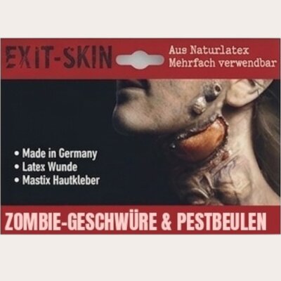 Zombie Geschwüre & Festbeulen Latexwunde mit...