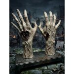 Zombie Hände Latexwunde mit Mastix-Hautkleber – Realistische SFX Latex-Applikation, wiederverwendbare künstliche Wunde für Halloween, Zombie Kostüm, Horror Make-up, Karneval, Cosplay, Mottoparty, Theater, Film, Spezialeffekte & Maskenbild