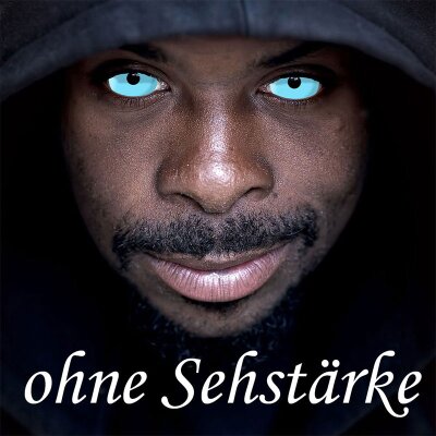 Kontaktlinsen Sclera Frozen Eye 6 Monate, 22mm