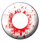 Kontaktlinsen Bloodshot 1 Woche Halloween Zombie Vampir