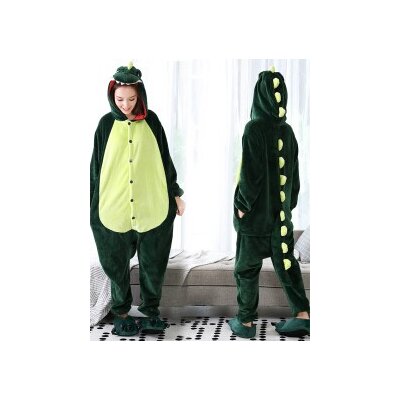 Jumpsuit Onesie Overall Schlafanzug Dino M