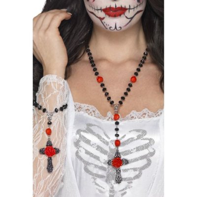 Set-Armband+Halskette Dia de los muertos
