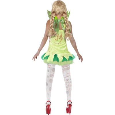 Smiffys Zombie Fairy Costume Grün