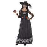 Smiffys Day of the skeleton bride costume S