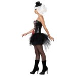 Smiffys Grotesque Burlesque Corset blk