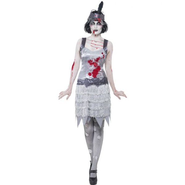 Smiffys Zombie Flapper Dress