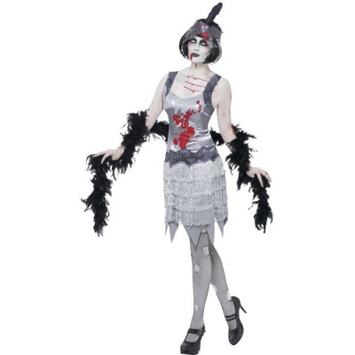 Smiffys Zombie Flapper Dress