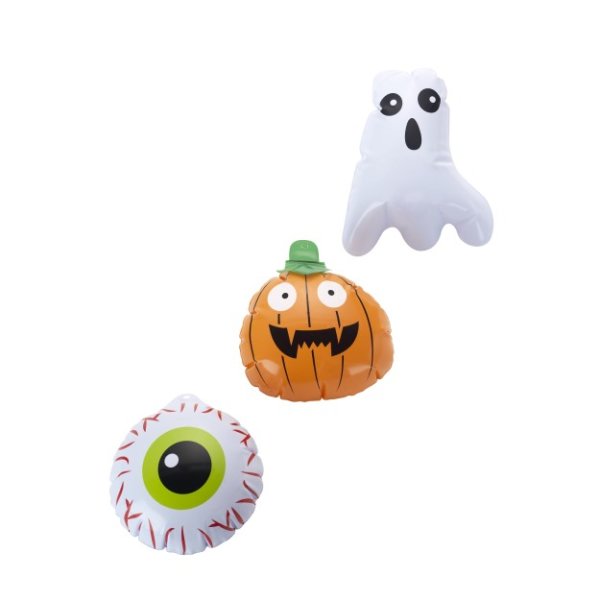 Halloween Deko aufblasbare Figuren 3-er Set