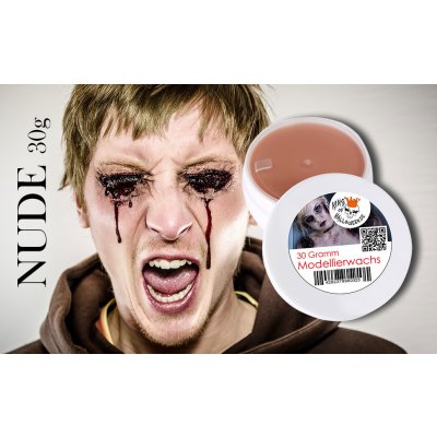 King of Halloween Modellierwachs 30g Nude