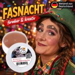 Modellierwachs 30 g Nude – SFX Make-up Wachs zum Modellieren von Narben, Wunden & 3D-Effekten, für Halloween, Zombie, Hexe, Cosplay, Fasnacht, Theater & Mottoparty