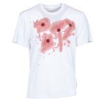 T-Shirt mit Einschusslöcher-Print