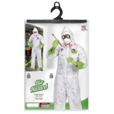 Kostüm Biohazard für Halloween, Motto-Parties Unisex