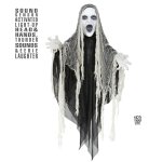 Unheimlicher Reaper mit leuchtendem Kopf ca. 153 cm