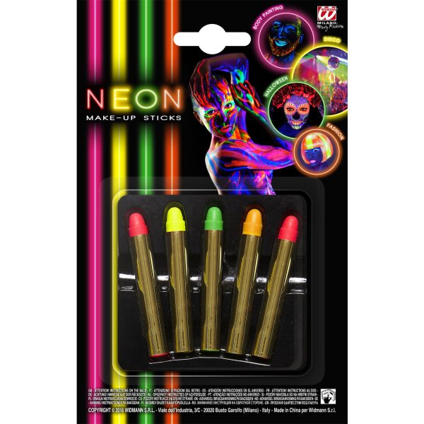 Neon-Stifte im Set