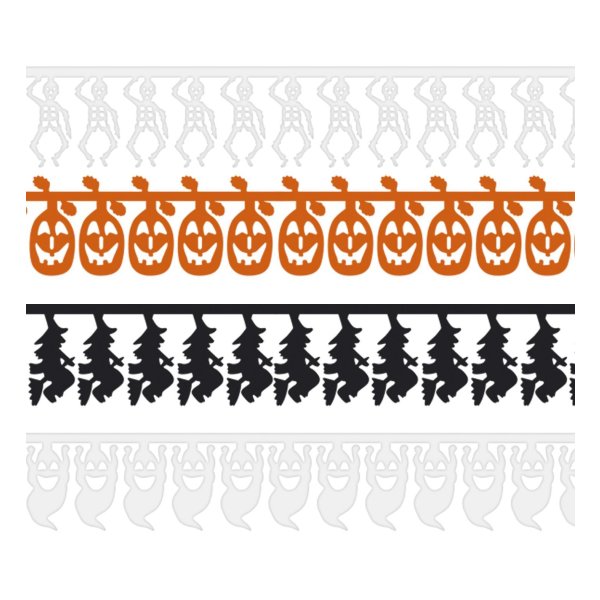 Halloween Girlande in versch. Motiven