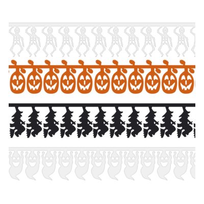 Halloween Girlande in versch. Motiven