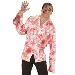 Transparente PVC Maske Blutige Wunden