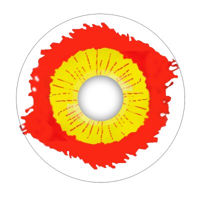 Kontaktlinsen Sclera Damaged Eye 6 Monate