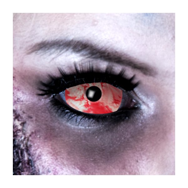 Kontaktlinsen Sclera Red Lava 6 Monate
