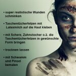 Latexmilch nude Kunsthaut 28,3ml King Of Halloween Wunden Narben