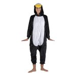 Jumpsuit Onesie Overall Schlafanzug Pinguin S - XL