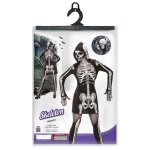 Kostüm Skelettlady mit Zubehör S