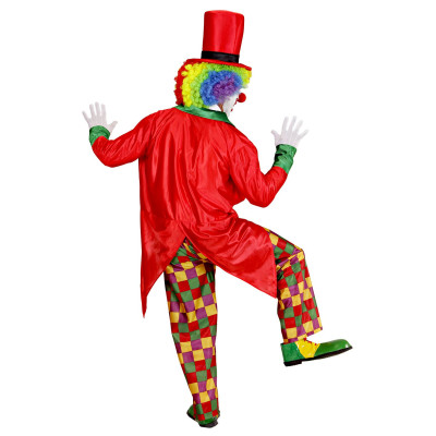 Clownskostüm + Zubehör L bunt