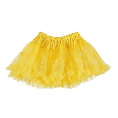 Gelbes Neon-Tutu One Size