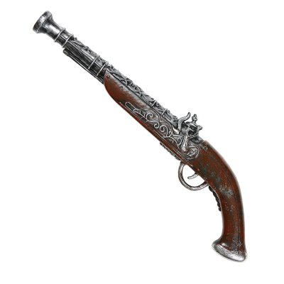Antike Piratenpistole 43 cm Kunststoff