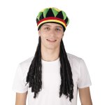 Hut mit Dreadlocks