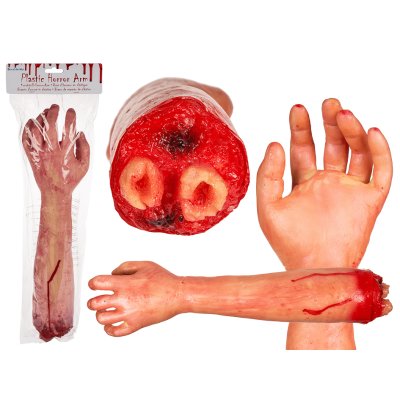 Halloween-Kunststoff-Arm ca. 45 cm