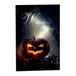 Leinwandbild mit integrierten Lichtern "Witches Welcome" 40 x 60 cm