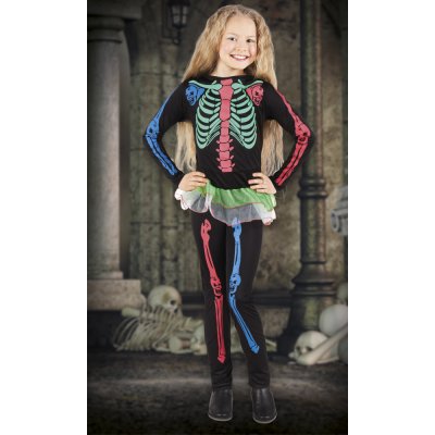 Boland Kinder-Kostüm Neonskelett 10-12 Jahre