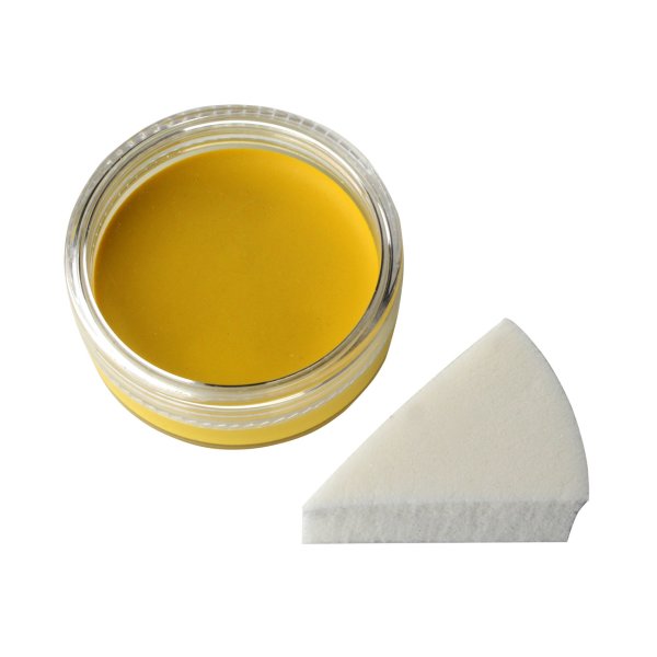 Premium Aqua Make Up Gelb 14g mit passenden Schwamm