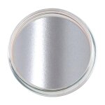 Premium Aquaschminke Silber 14 g mit passendem Schminkschwamm – wasseraktivierbare Gesichtsfarbe mit hoher Deckkraft für Halloween Make-up, Karneval, Fasching, Cosplay, Theater, Bühne, Gothic Look, Totenkopf, Skelett, Zombie, Hexe, Vampir, Teufel, Horror