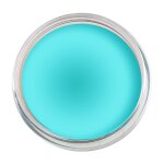 Premium Aquaschminke Pearl Grün 14 g mit passendem Schminkschwamm – wasseraktivierbare Gesichtsfarbe mit hoher Deckkraft für Halloween Make-up, Karneval, Fasching, Cosplay, Theater, Bühne, Gothic Look, Totenkopf, Skelett, Zombie, Hexe, Vampir, Teufel, Hor