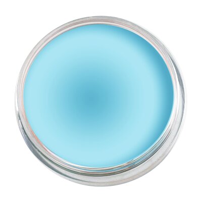 Premium Aquaschminke Türkis 14 g mit passendem Schminkschwamm – wasseraktivierbare Gesichtsfarbe mit hoher Deckkraft für Halloween Make-up, Karneval, Fasching, Cosplay, Theater, Bühne, Gothic Look, Totenkopf, Skelett, Zombie, Hexe, Vampir, Teufel, Horror