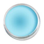 Premium Aquaschminke Türkis 14 g mit passendem Schminkschwamm – wasseraktivierbare Gesichtsfarbe mit hoher Deckkraft für Halloween Make-up, Karneval, Fasching, Cosplay, Theater, Bühne, Gothic Look, Totenkopf, Skelett, Zombie, Hexe, Vampir, Teufel, Horror