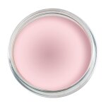Premium Aquaschminke Pearl Pink 14 g mit passendem Schminkschwamm – wasseraktivierbare Gesichtsfarbe mit hoher Deckkraft für Halloween Make-up, Karneval, Fasching, Cosplay, Theater, Bühne, Gothic Look, Totenkopf, Skelett, Zombie, Hexe, Vampir, Teufel, Hor