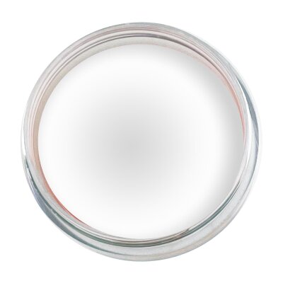 Premium Aquaschminke UV Weiß 14 g mit passendem Schminkschwamm – wasseraktivierbare Gesichtsfarbe mit hoher Deckkraft für Halloween Make-up, Karneval, Fasching, Cosplay, Theater, Bühne, Gothic Look, Totenkopf, Skelett, Zombie, Hexe, Vampir, Teufel, Horror