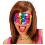 Augenmaske Metallfarbene Regenbogenparade
