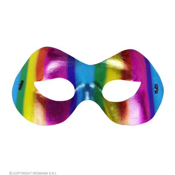 Augenmaske Metallfarbene Fidelio Regenbogen