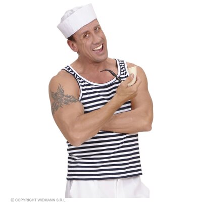 Matrosen Shirt M/L gestreift