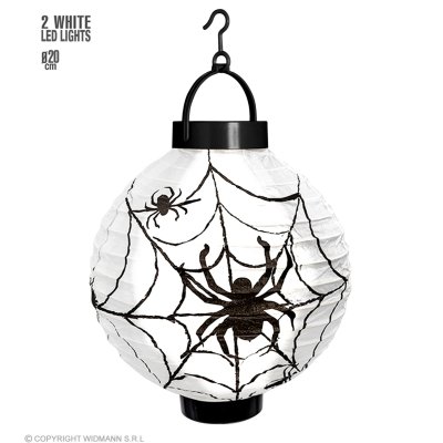 LED Spinnennetz Lampion - 20 cm (2 AAA Batterien nicht...